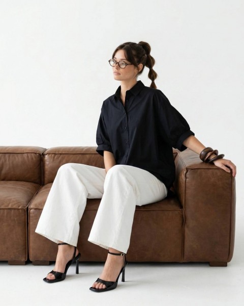 Женская Рубашка Fame