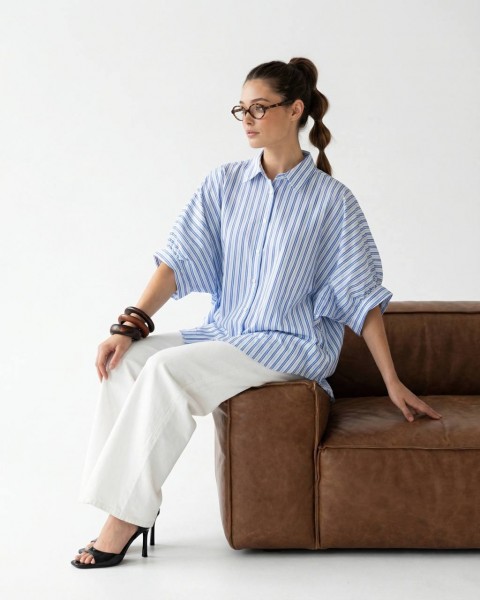 Женская Рубашка Fame