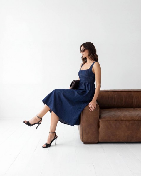 Женское Джинсовое Платье Fame