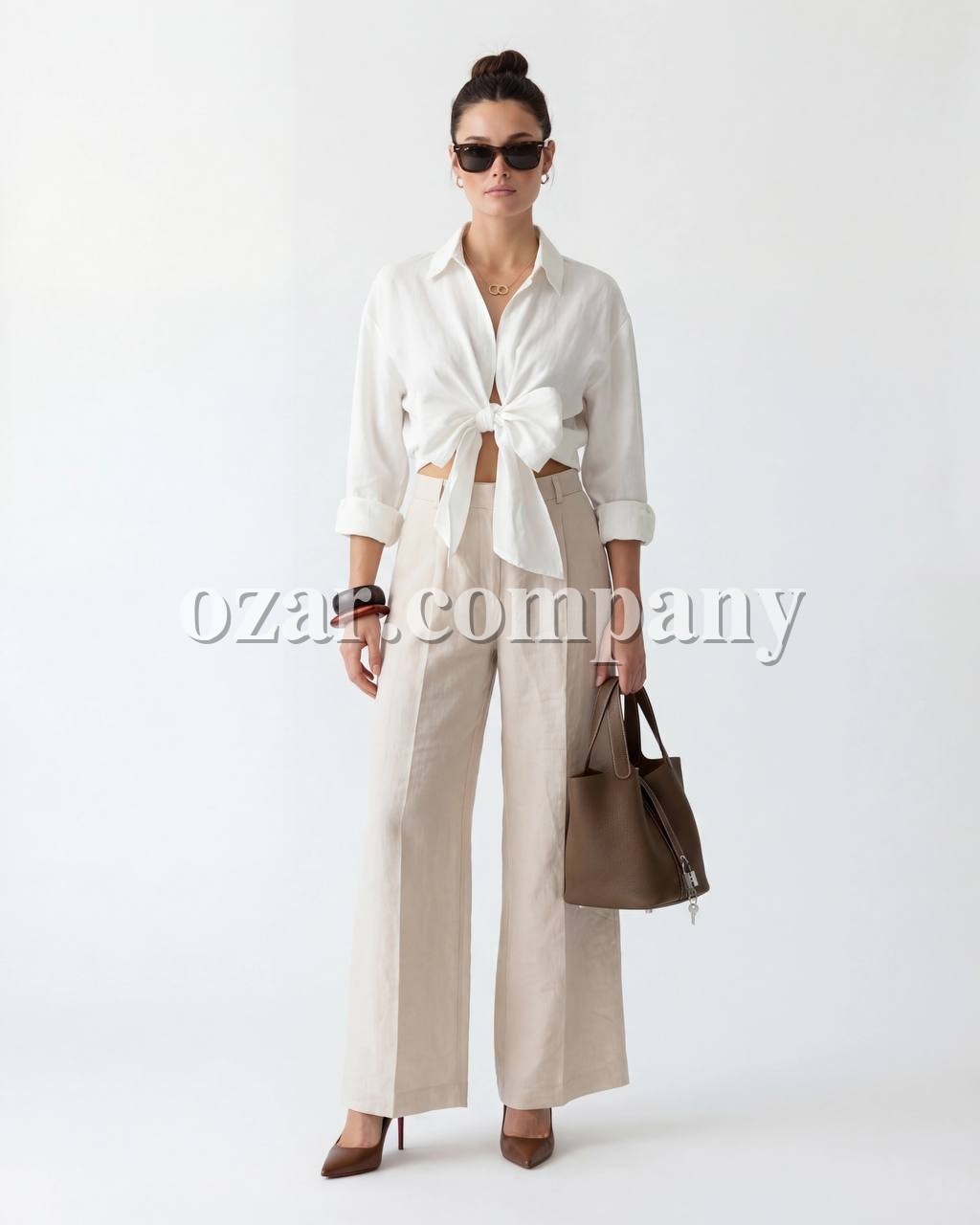 Женская Рубашка Fame