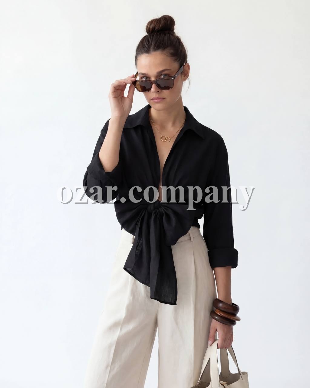 Женская Рубашка Fame