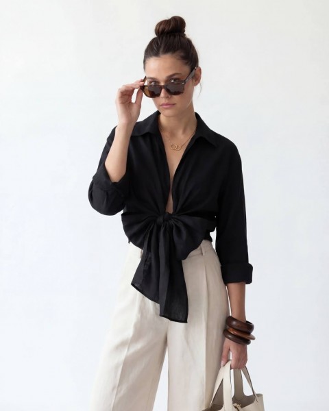 Женская Рубашка Fame