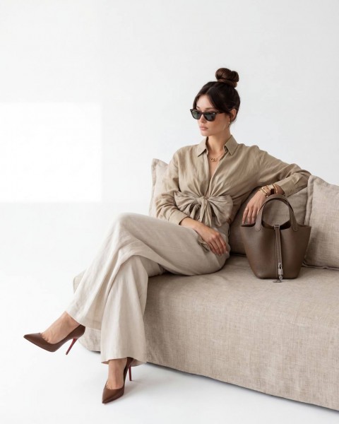 Женская Рубашка Fame