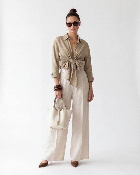 Женская Рубашка Fame