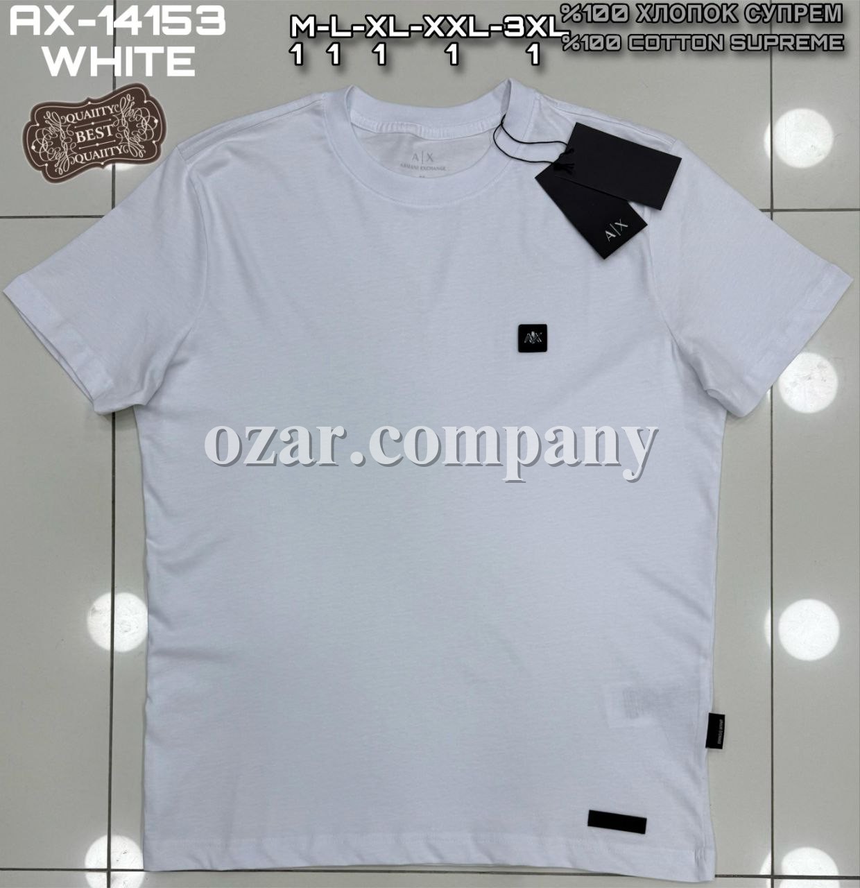 Мужская Футболка Armani Exchange