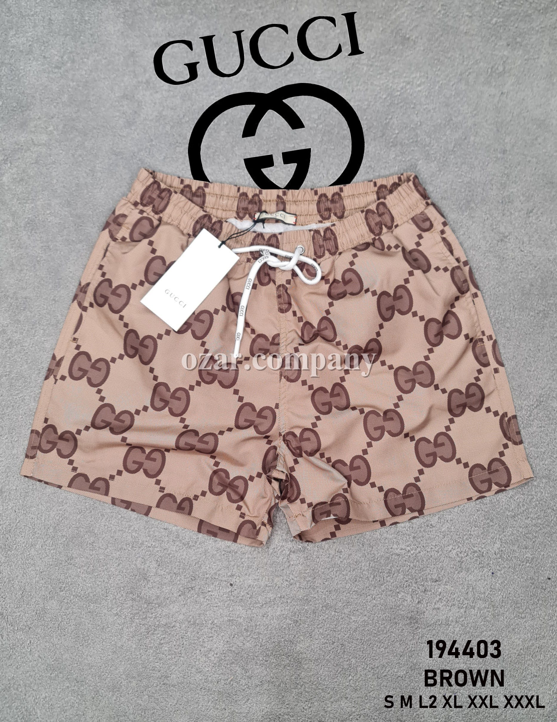 Мужские Пляжные Шорты Gucci