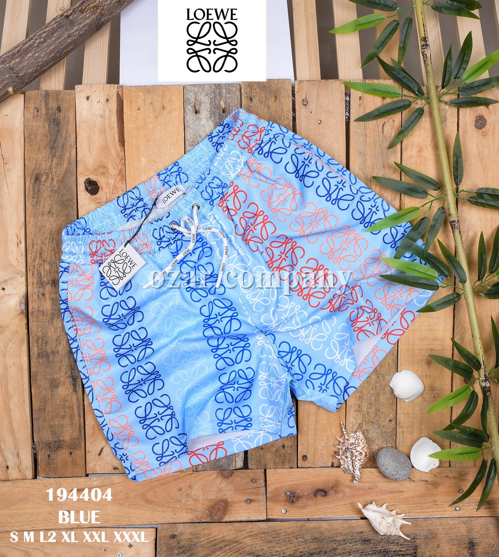 Мужские Пляжные Шорты Loewe