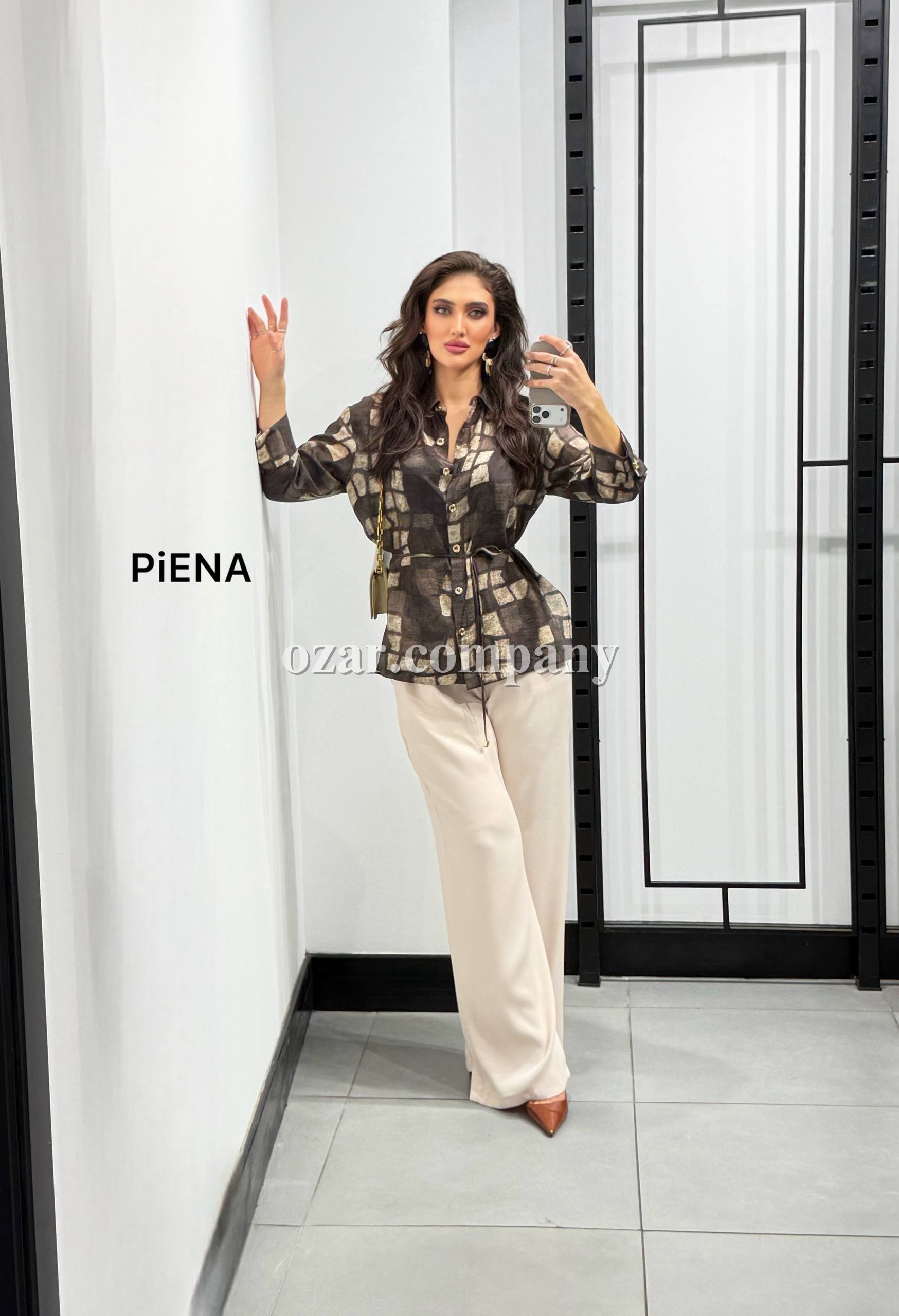 Женская Блузка Piena (Большие размеры)