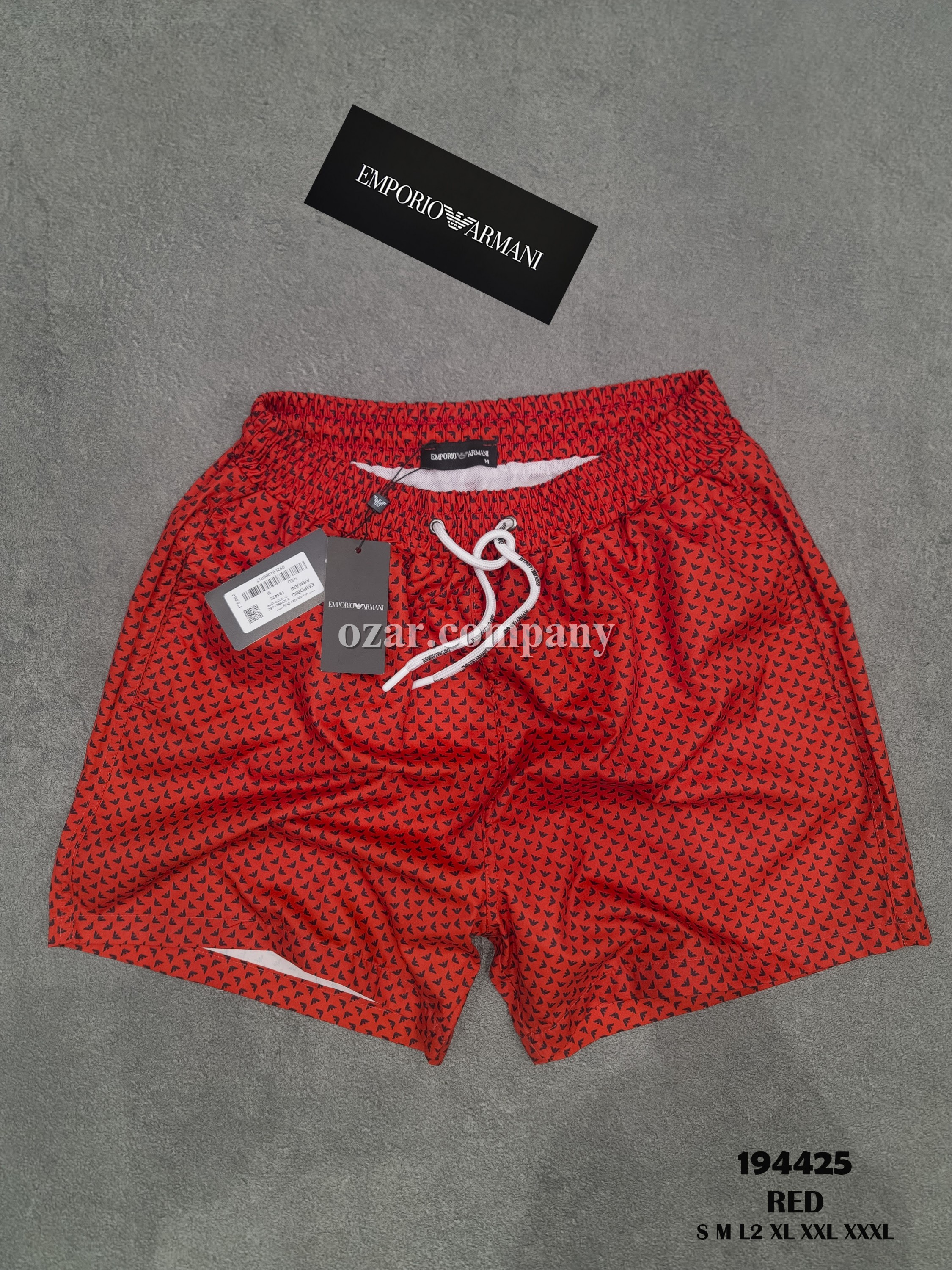 Мужские Пляжные Шорты Emporio Armani 