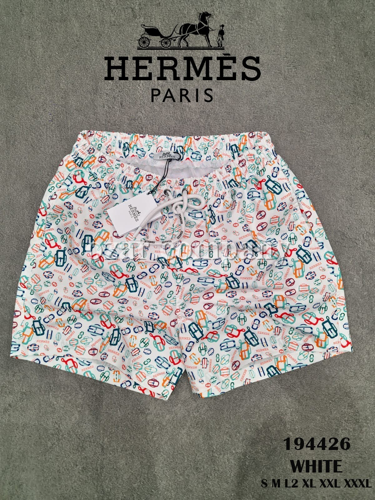 Мужские Пляжные Шорты Hermes