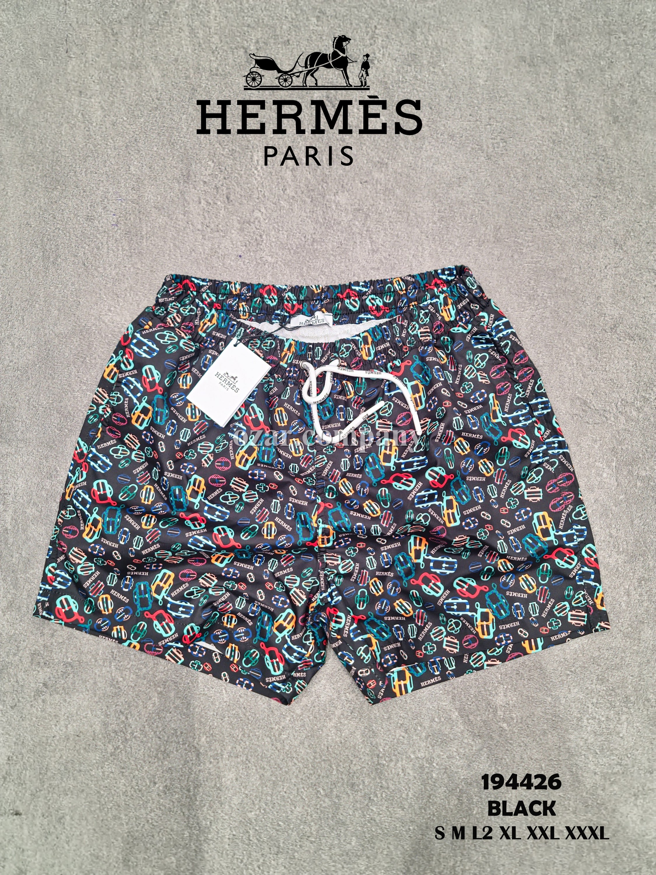 Мужские Пляжные Шорты Hermes