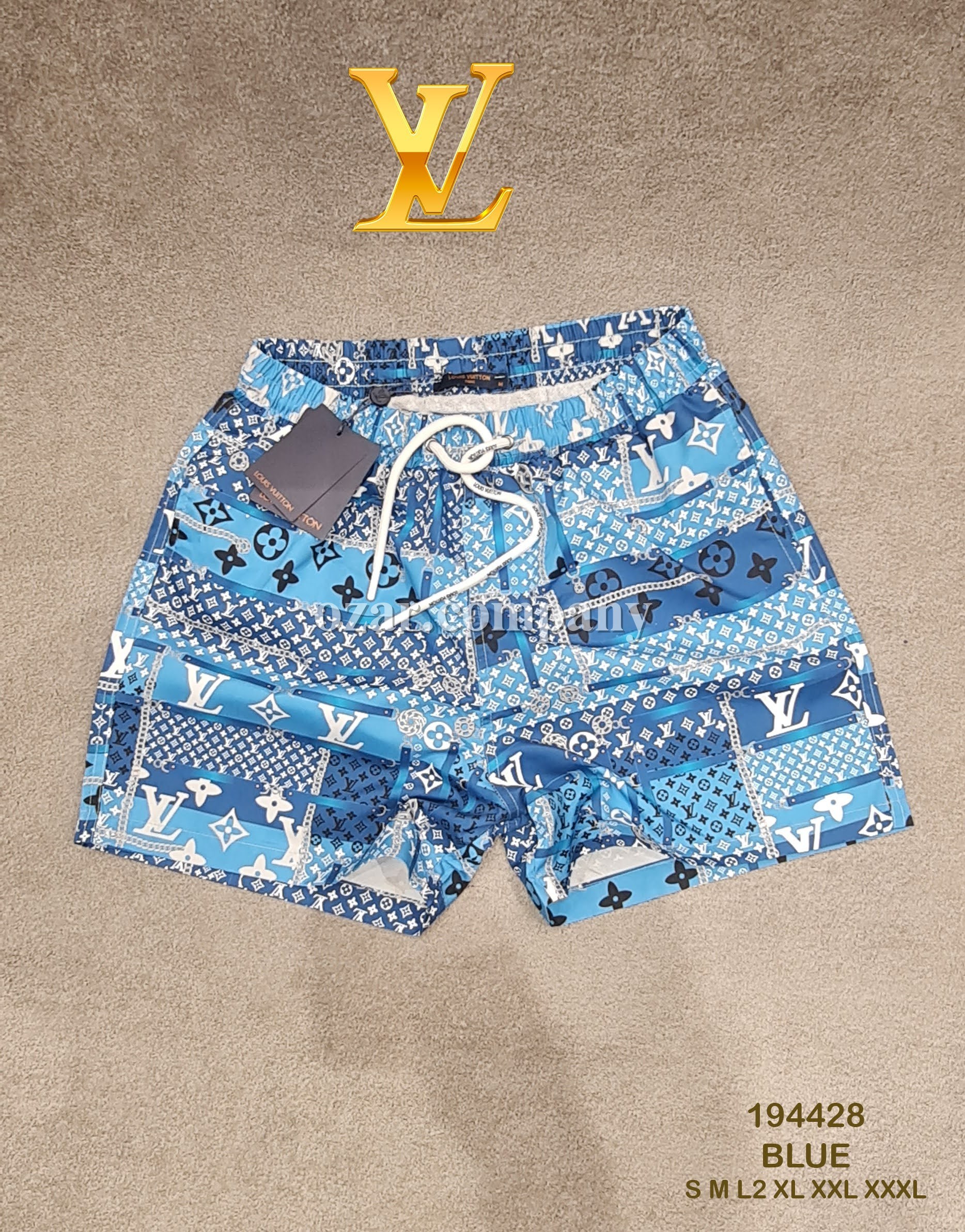 Мужские Пляжные Шорты Louis Vuitton