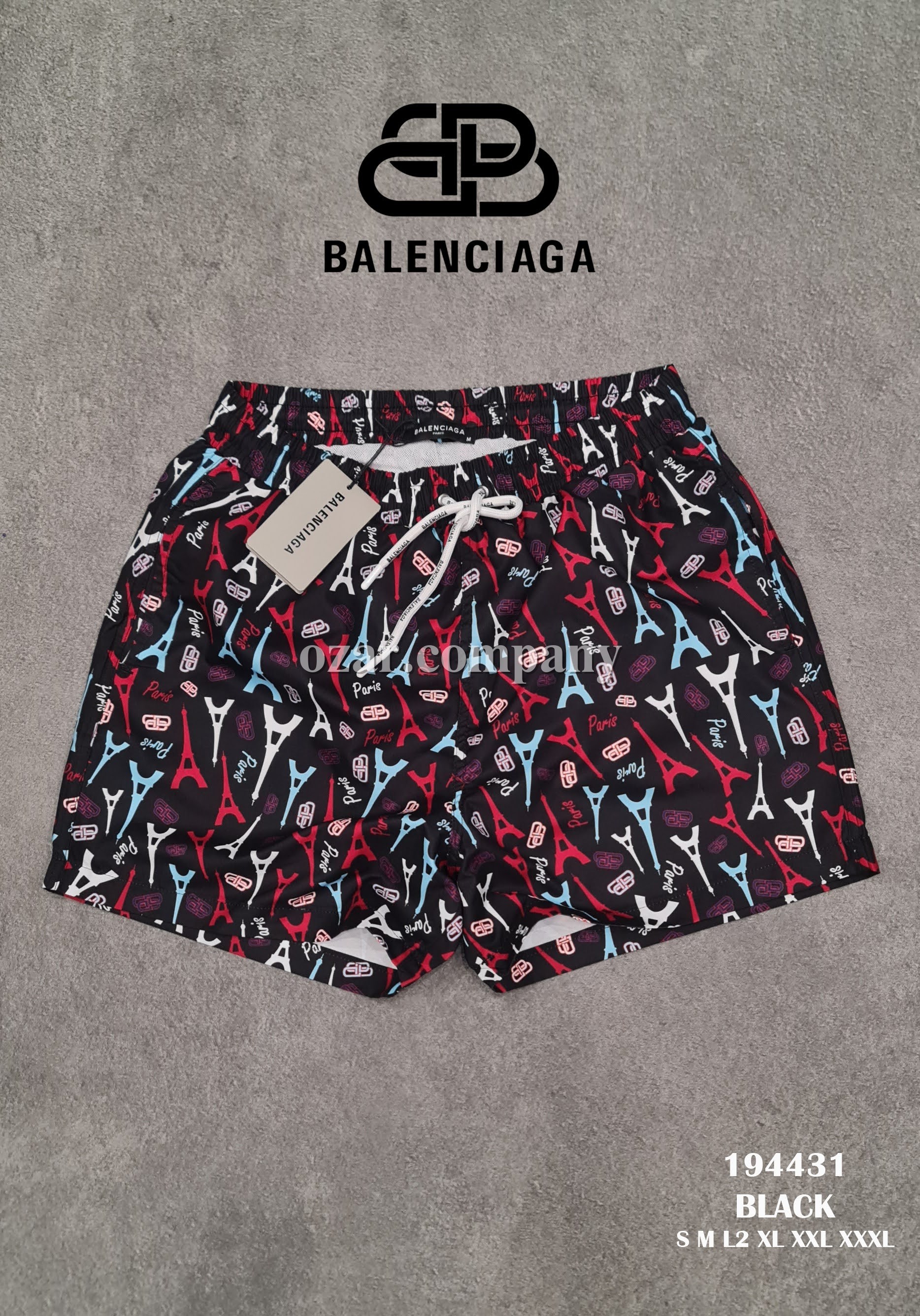Мужские Пляжные Шорты Balenciaga