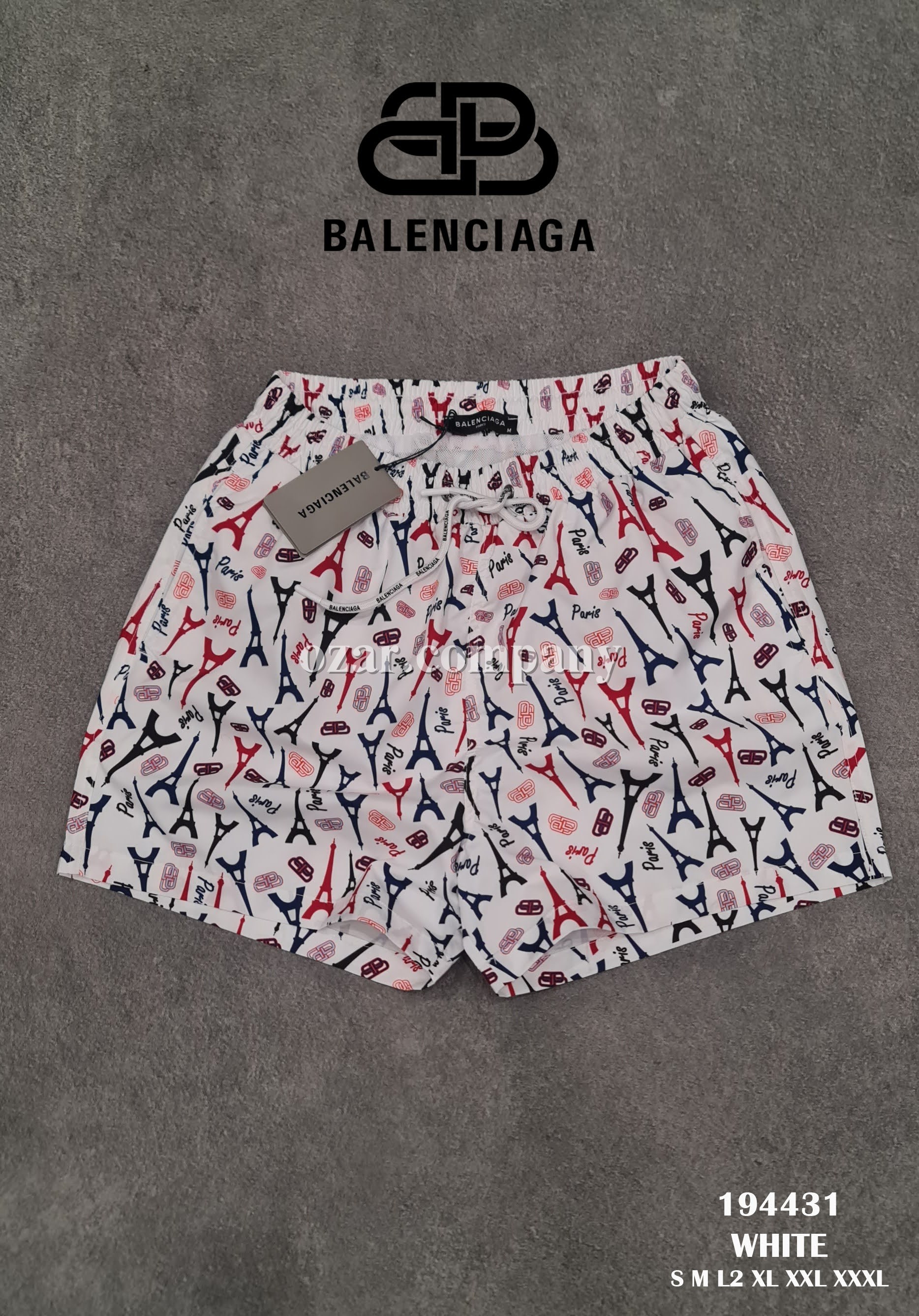 Мужские Пляжные Шорты Balenciaga