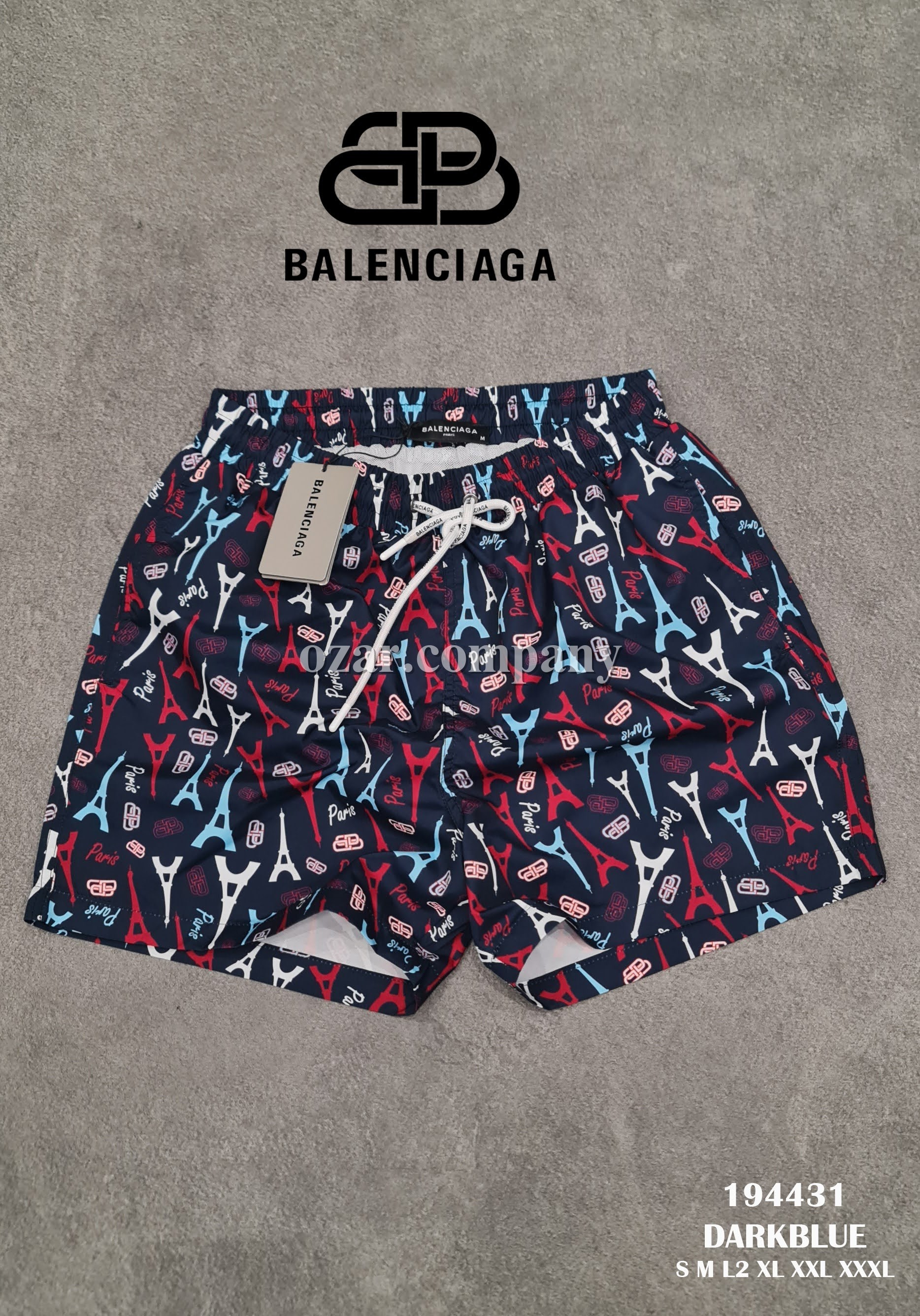 Мужские Пляжные Шорты Balenciaga