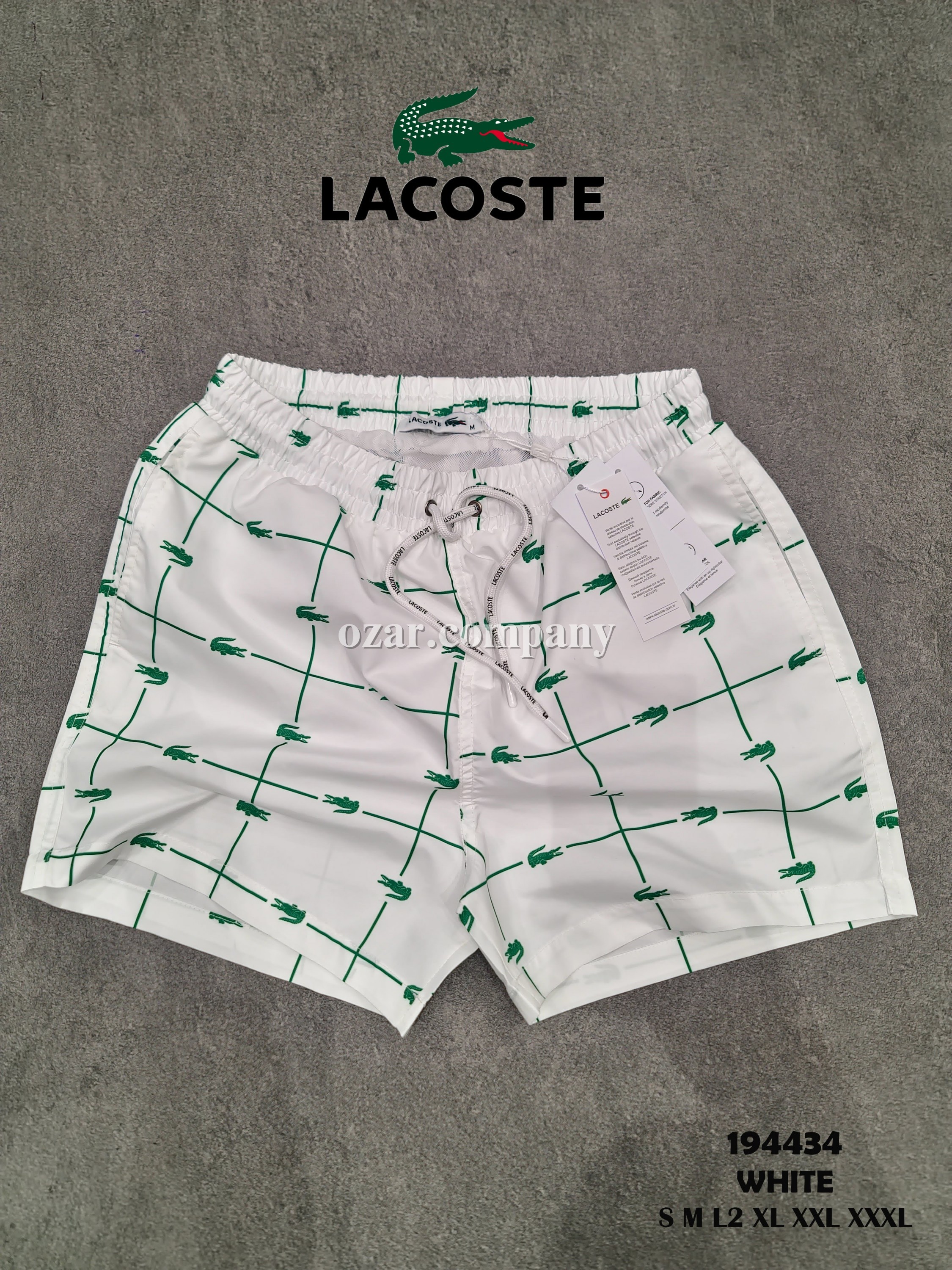Мужские Пляжные Шорты Lacoste