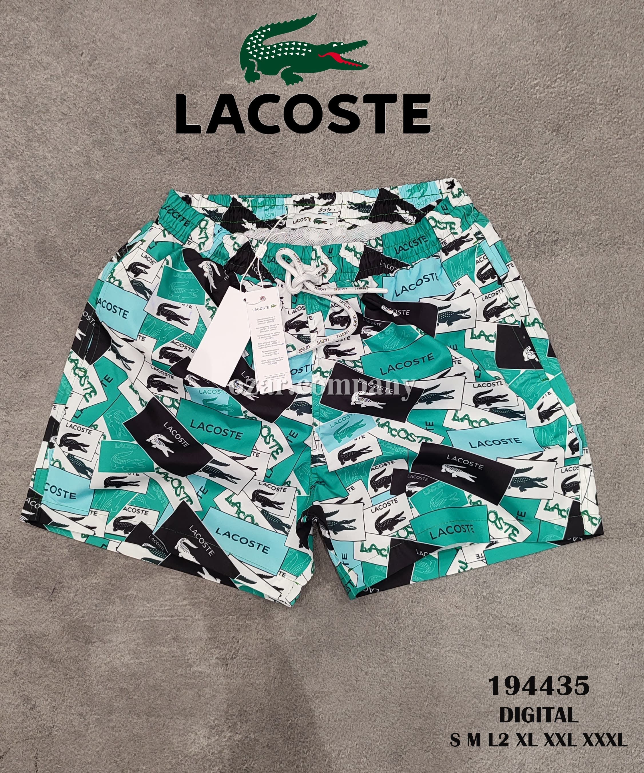 Мужские Пляжные Шорты Lacoste