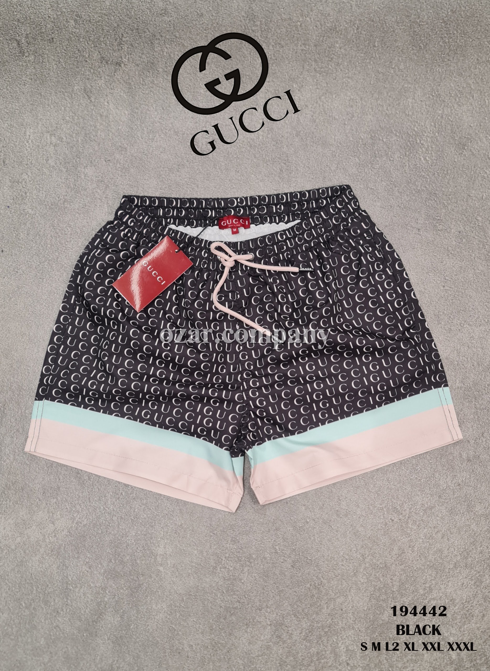 Мужские Пляжные Шорты Gucci