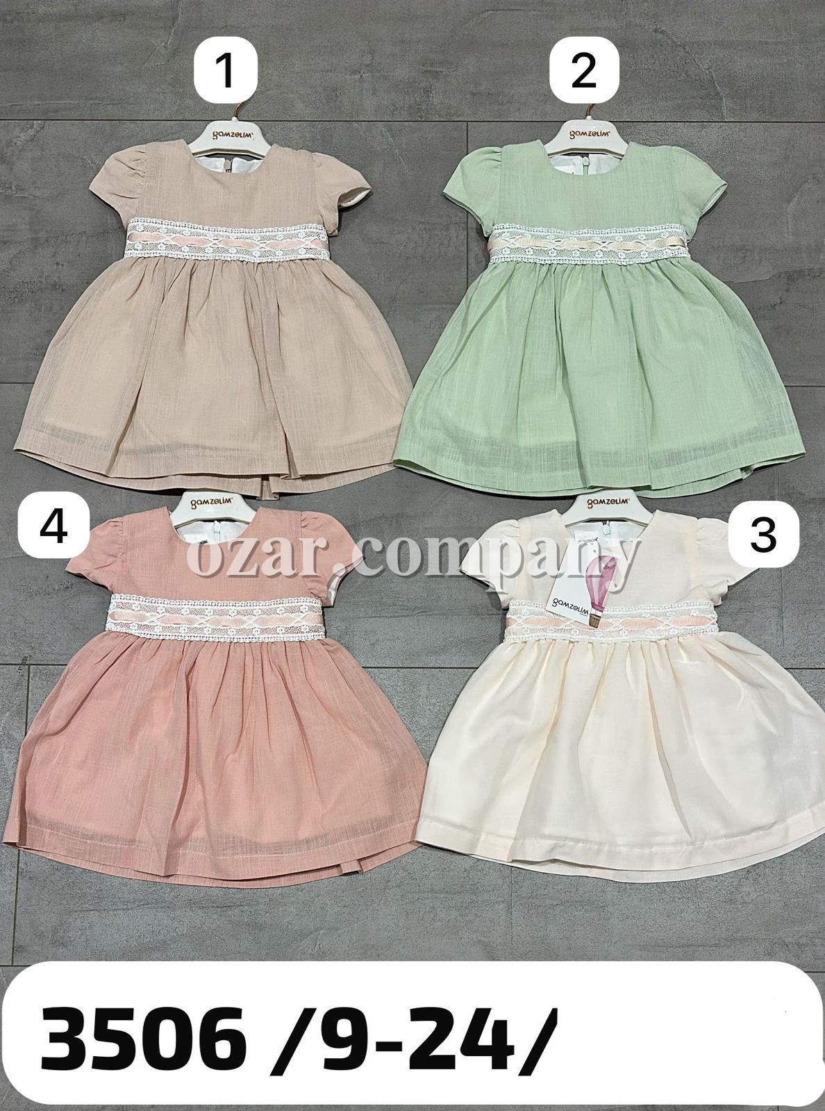 Платье Для Девочки Gamzelim (9-12-18-24мес.)