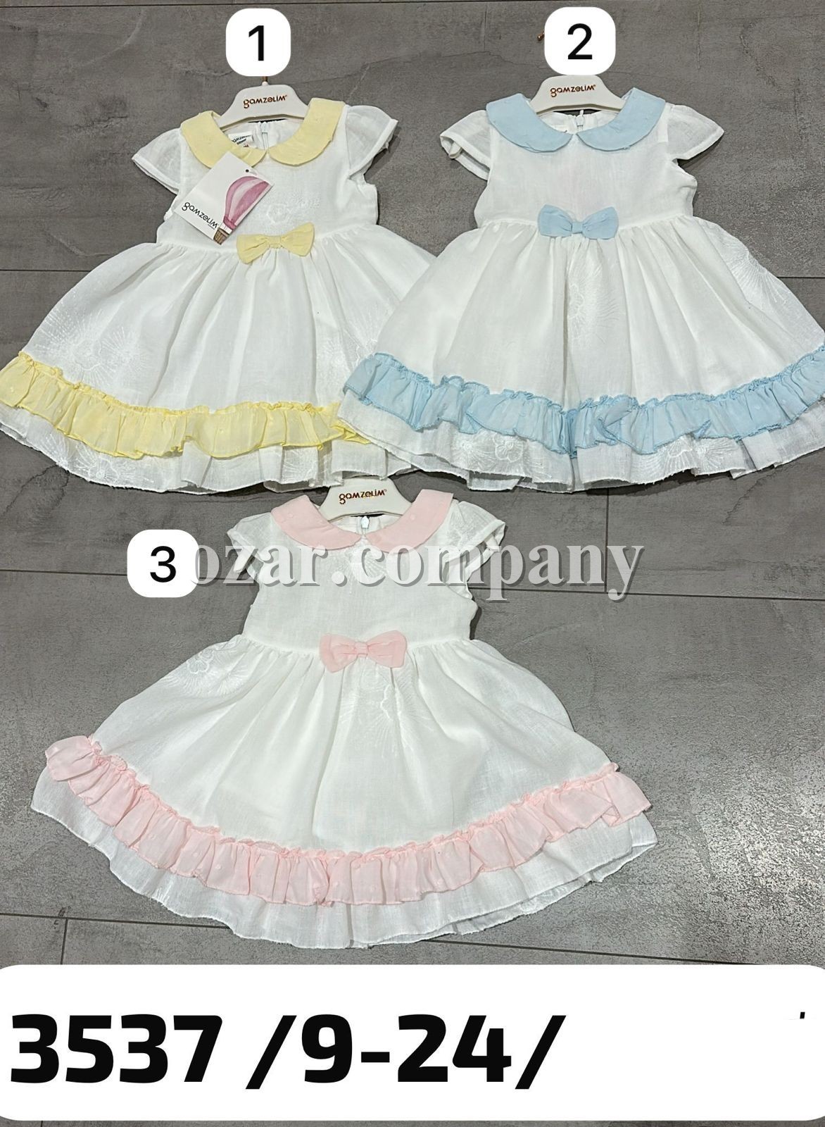 Платье Для Девочки Gamzelim (9-12-18-24мес.)