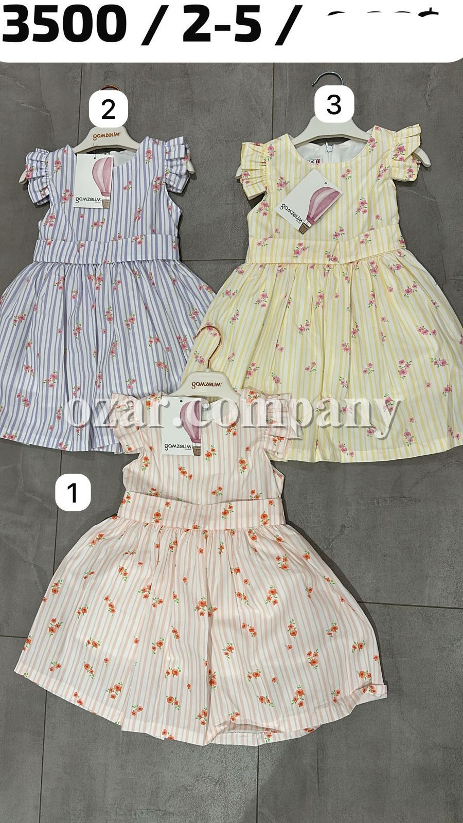 Платье Для Девочки Gamzelim (2-3-4-5лет)