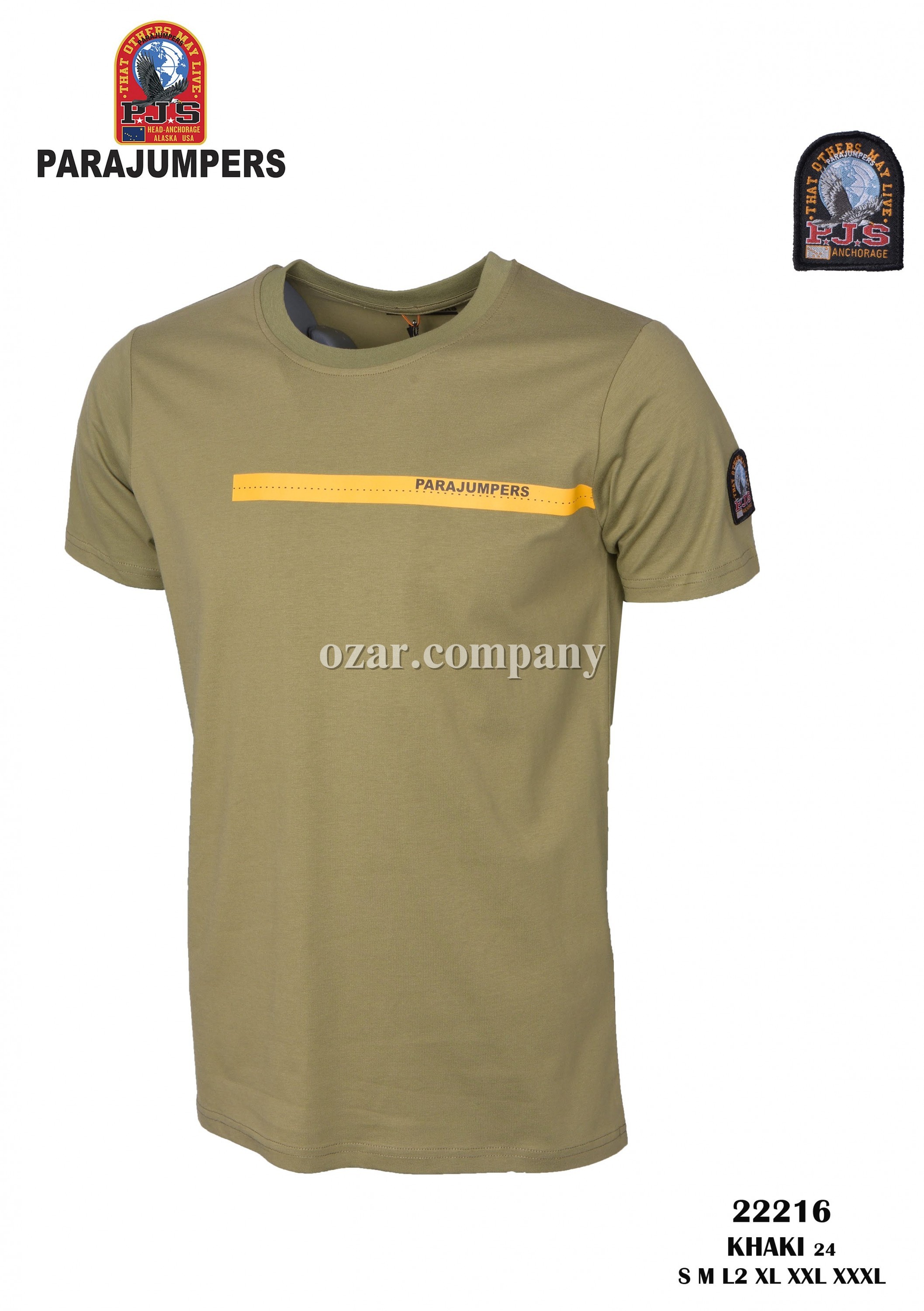 Мужская Футболка Parajumpers