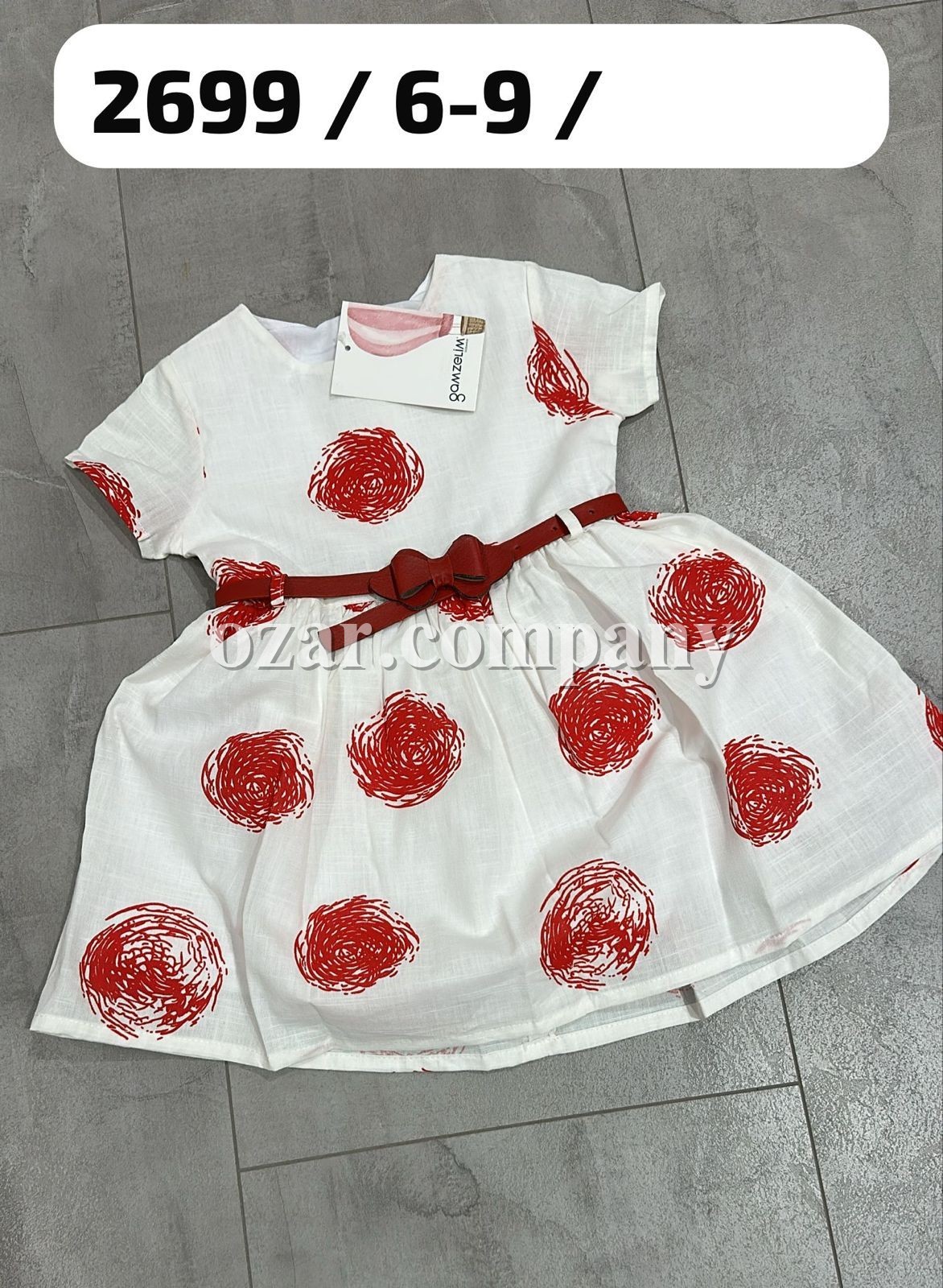 Платье Для Девочки Gamzelim (6-7-8-9лет) 