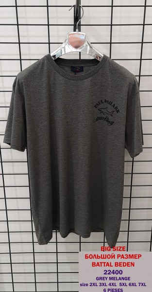 Мужская Футболка Paul&Shark (Большие размеры)