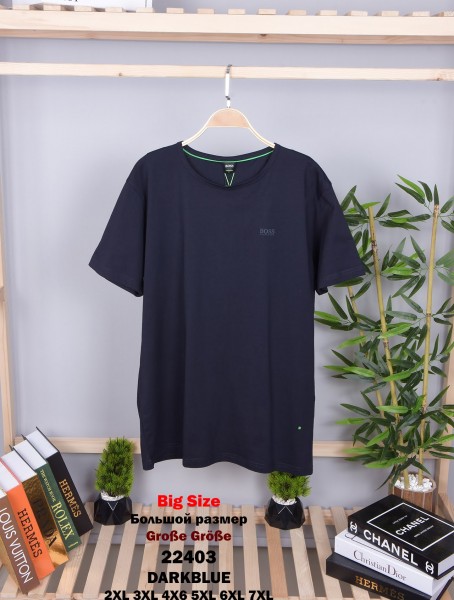 Мужская Футболка Hugo Boss (Большие размеры)