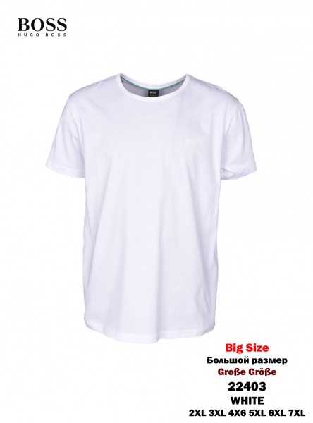 Мужская Футболка Hugo Boss (Большие размеры)