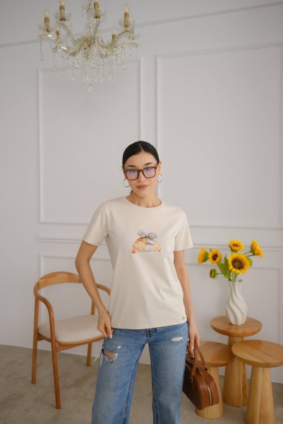 Женская Футболка Trikotto