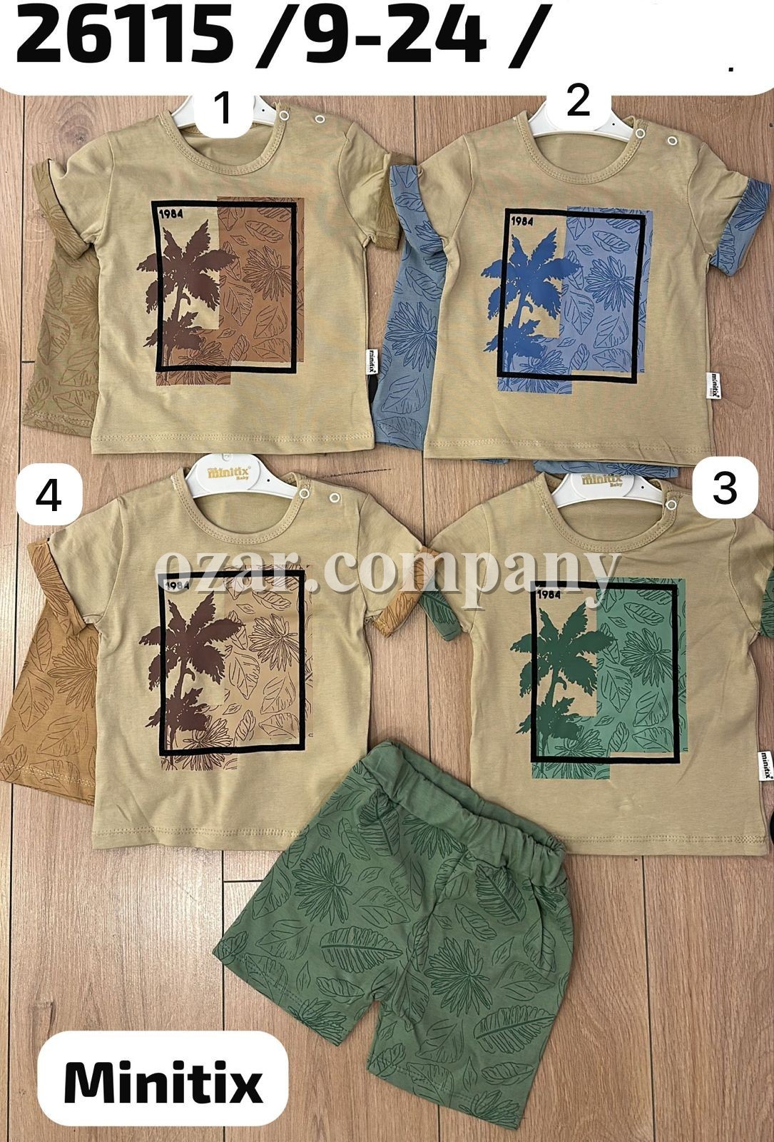 Костюм Для Мальчика Minitix (9-12-18-24мес.)