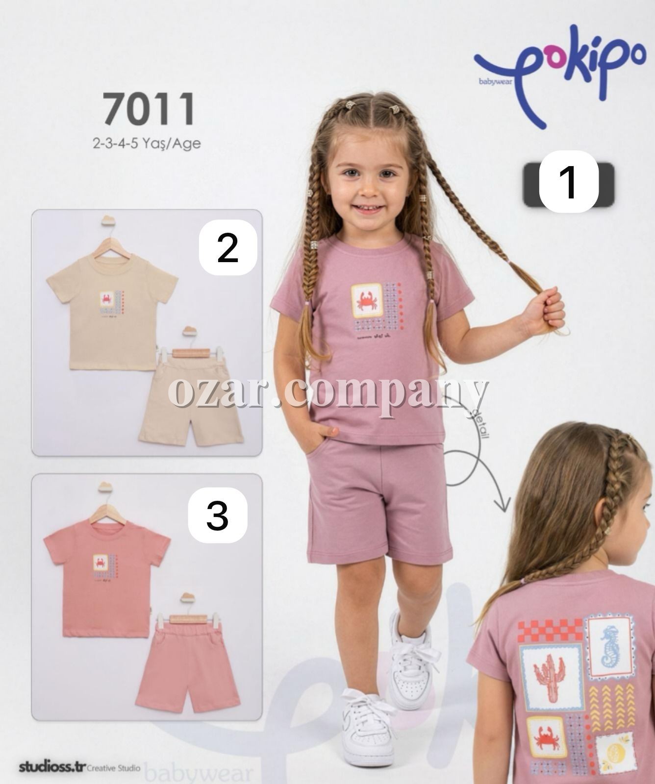 Костюм Для Девочки Pokipo (2-3-4-5лет)