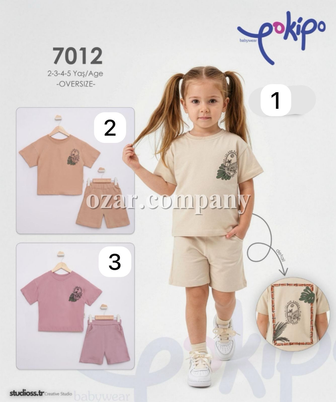 Костюм Для Девочки Pokipo (2-3-4-5лет)