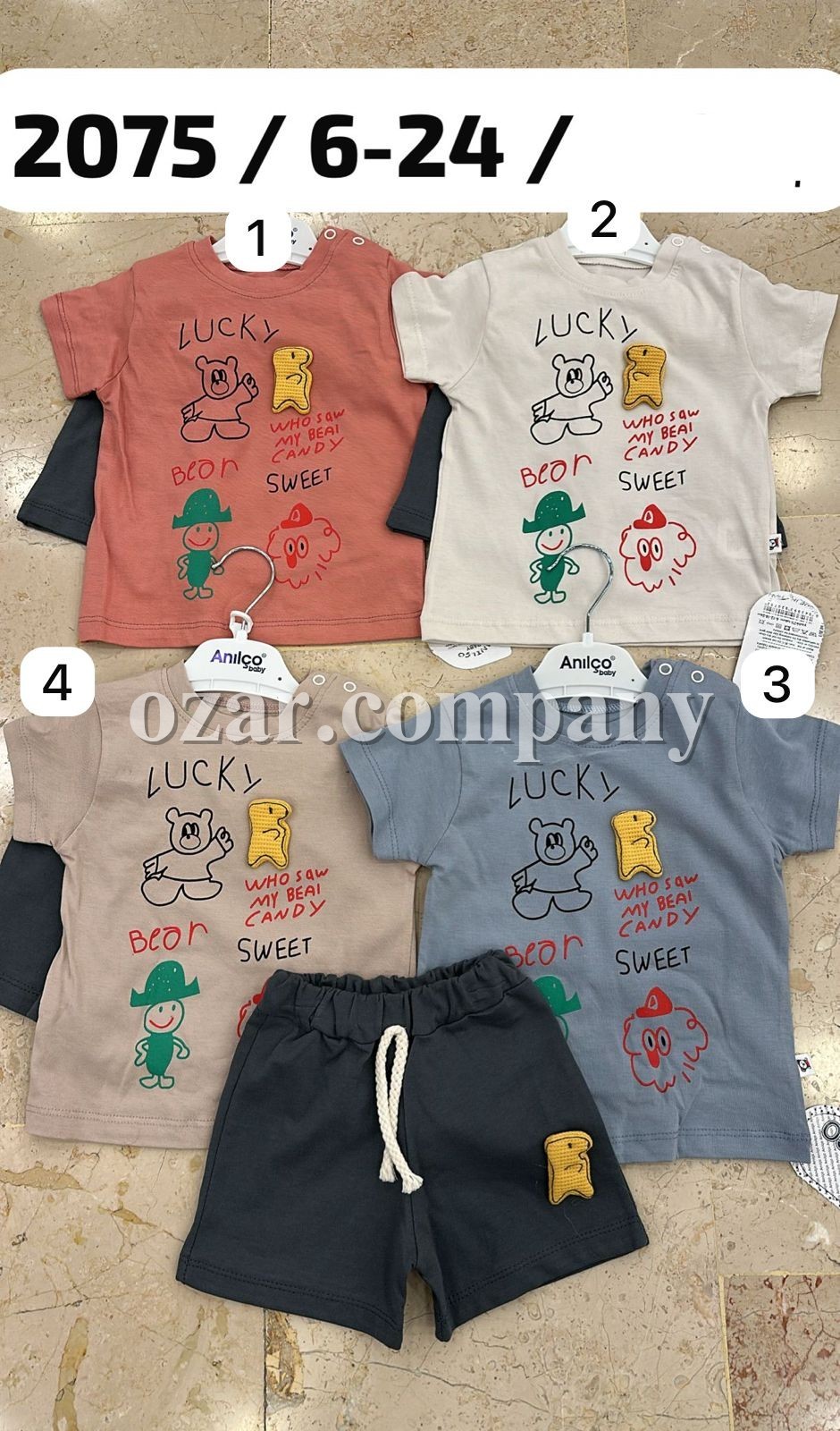 Костюм Для Мальчика Anilco (6-12-18-24мес.)