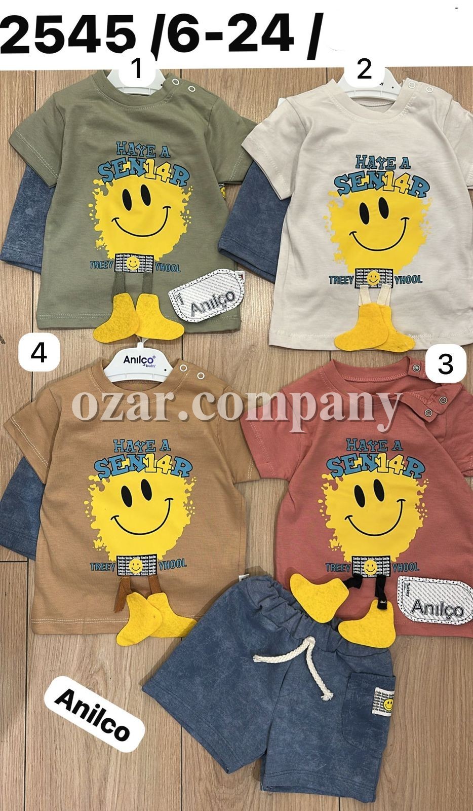 Костюм Для Мальчика Anilco (6-12-18-24мес.)