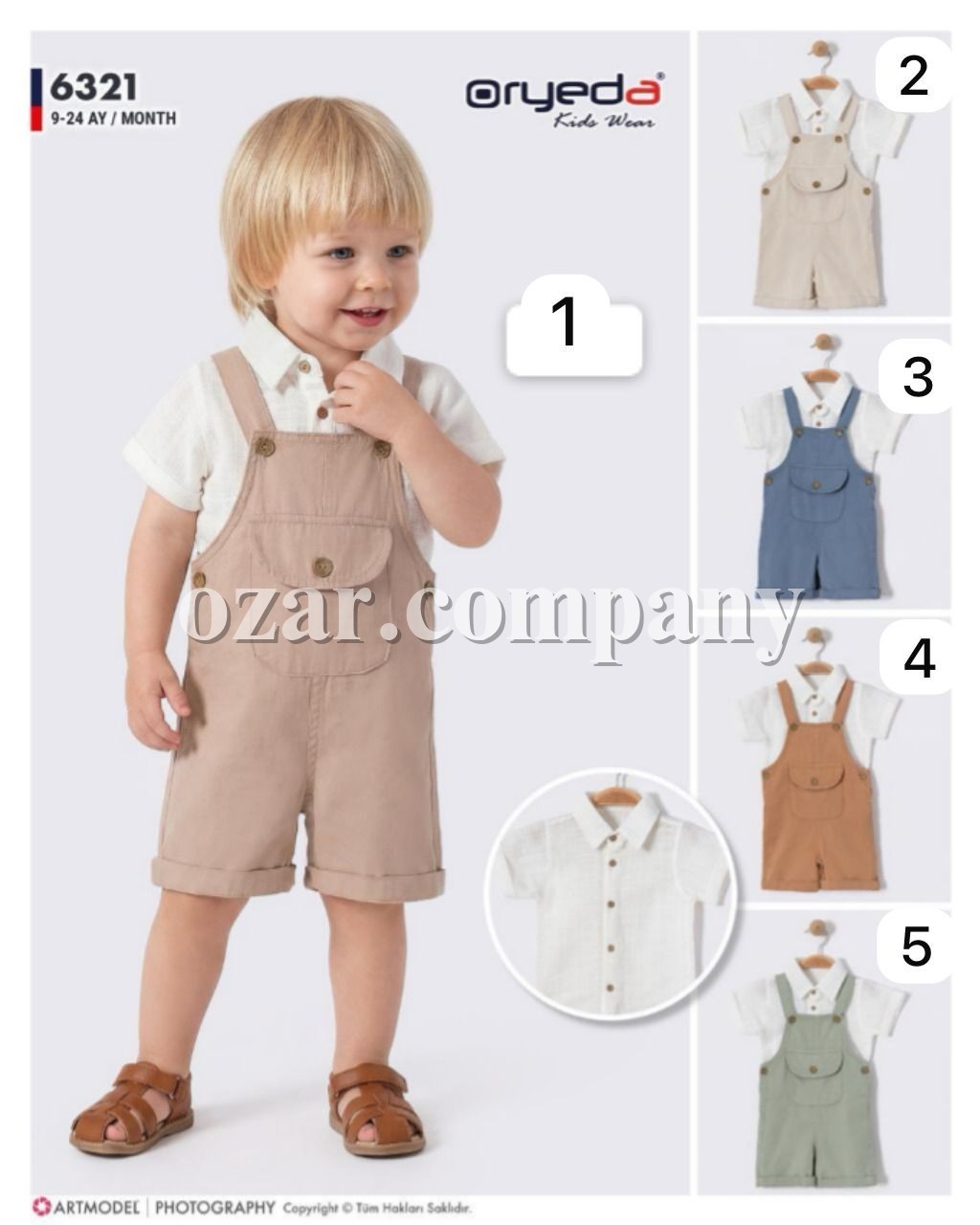 Комплект Для Мальчика Oryeda (9-12-18-24мес.)