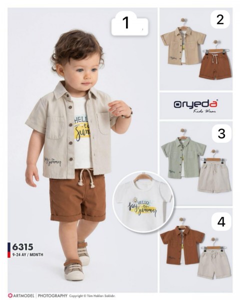 Костюм Тройка Для Мальчика Oryeda (9-12-18-24мес.)