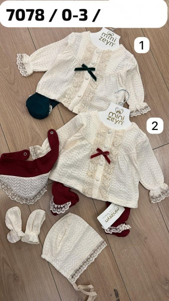 Комплект Для Девочки Mini Zeyn (0-3мес.)