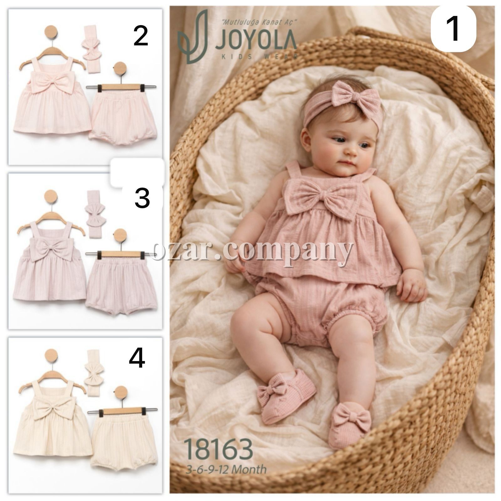 Костюм Для Девочки Joyola (3-6-9-12мес.)