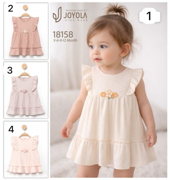 Платье Для Девочки Joyola (3-6-9-12мес.)