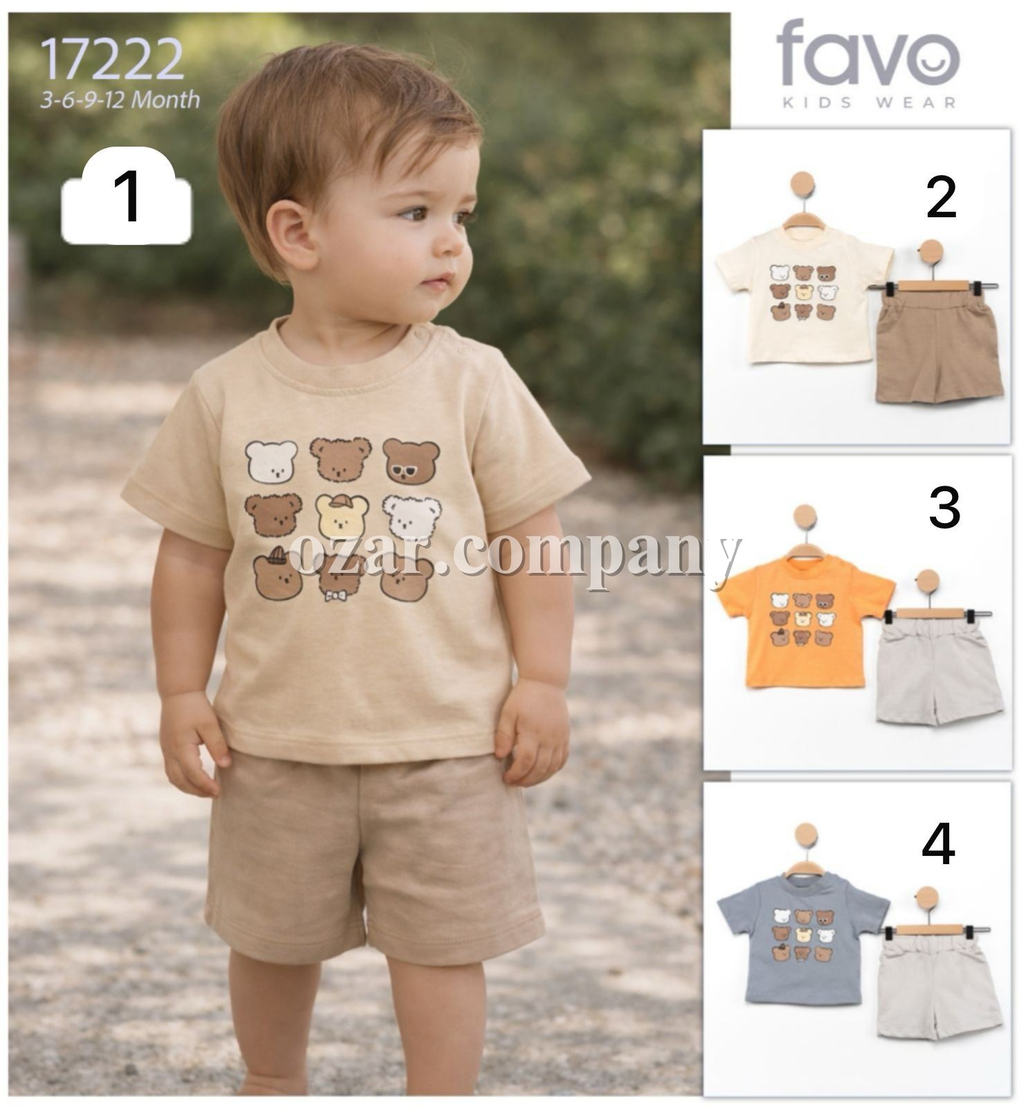 Костюм Для Мальчика Favo (3-6-9-12мес.)