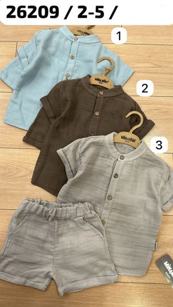 Муслиновый Костюм Для Мальчика Minamino (2-3-4-5лет)