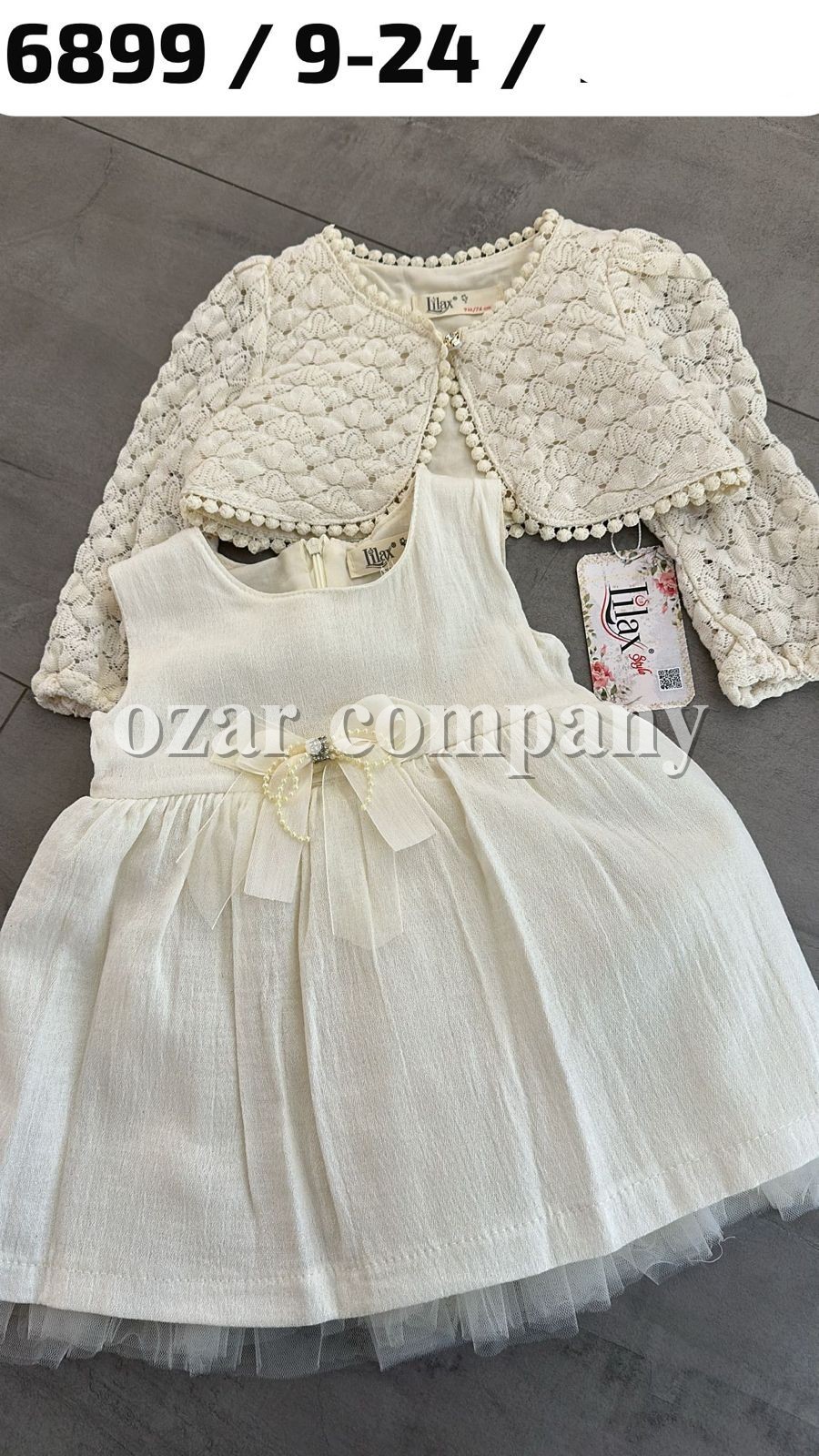 Платье Для Девочки Lilax (9-12-18-24мес.)