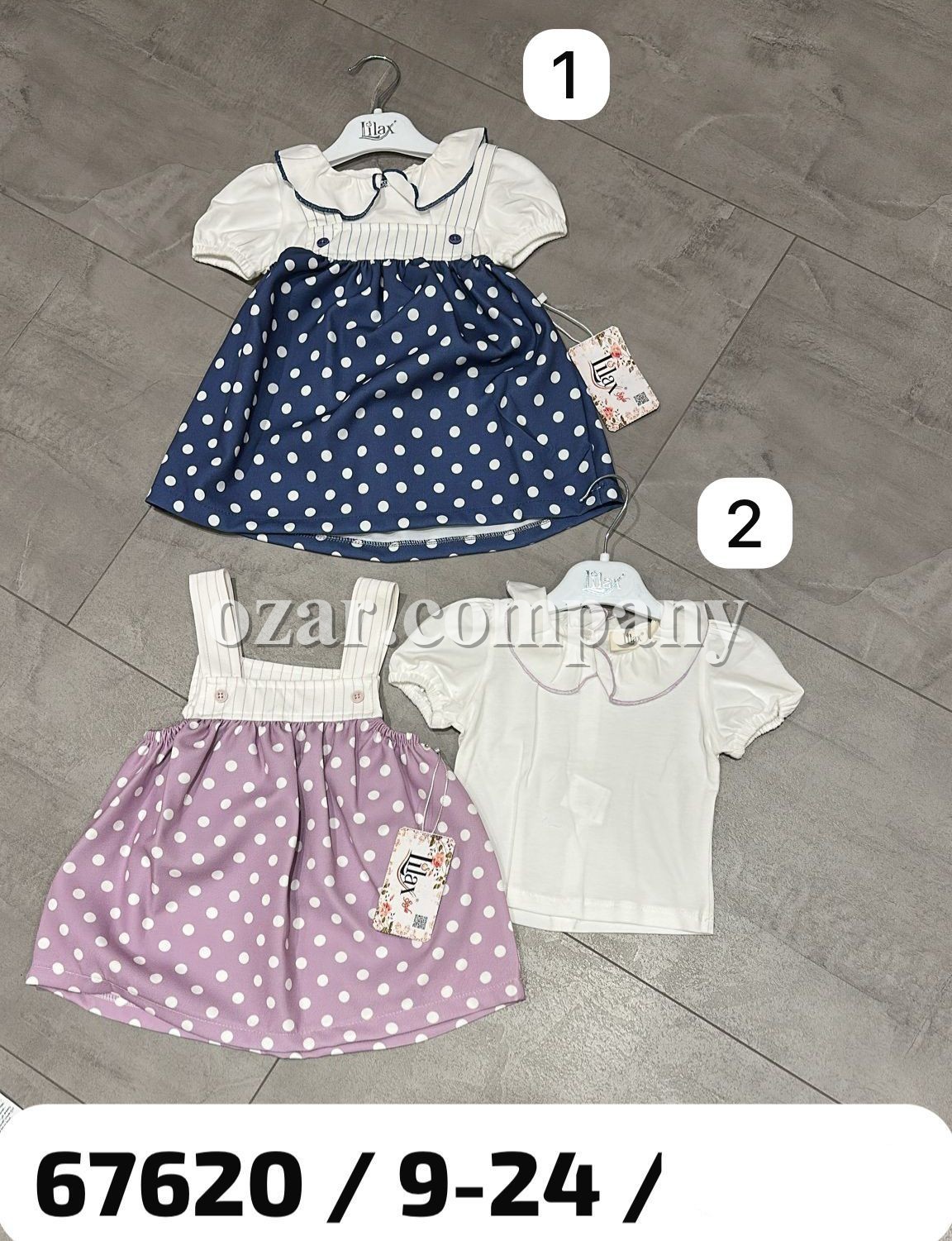 Сарафан Для Девочки Lilax (9-12-18-24мес.)