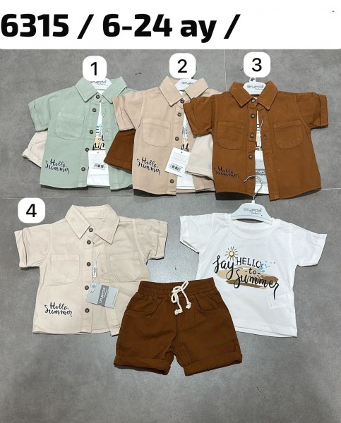 Костюм Тройка Для Мальчика Oryeda (6-12-18-24мес.)