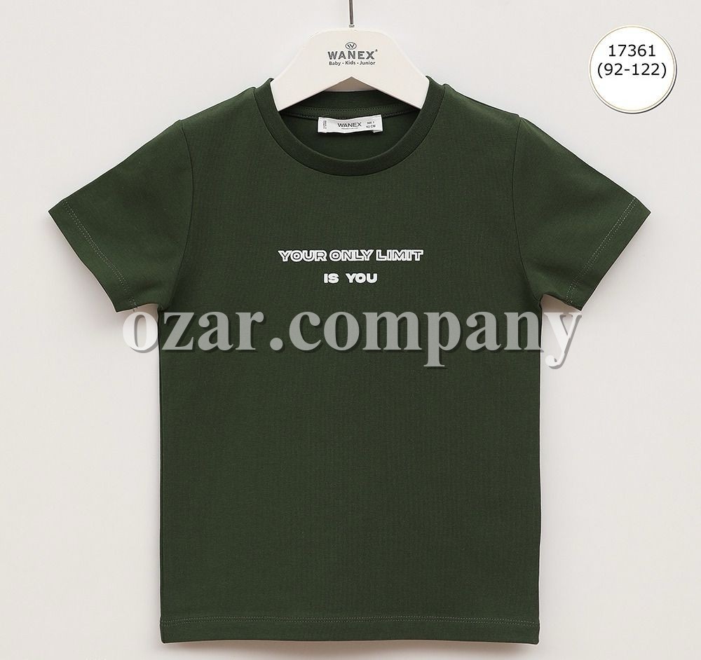 Футболка Для Мальчика Wanex (2-3-4-5-6-7лет) 