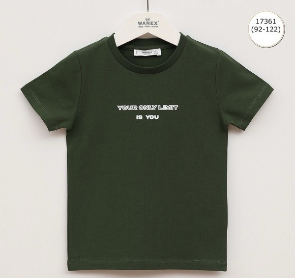 Футболка Для Мальчика Wanex (2-3-4-5-6-7лет) 