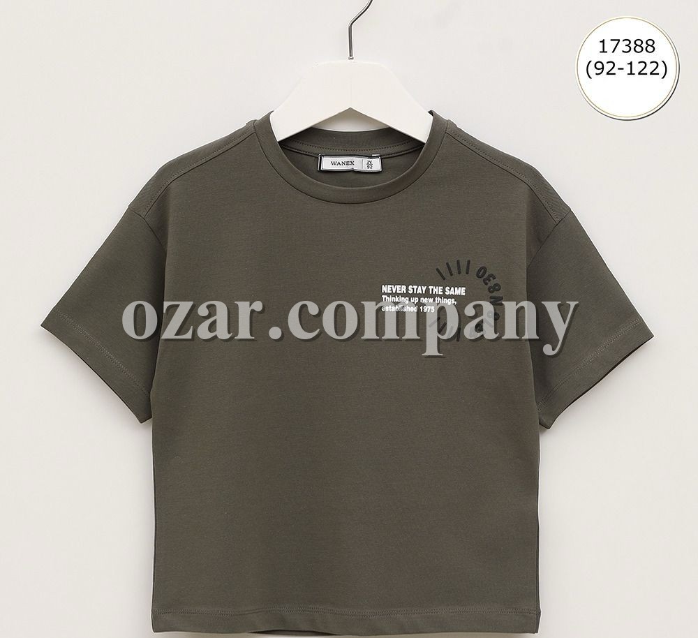 Футболка Для Мальчика Wanex (2-3-4-5-6-7лет) 