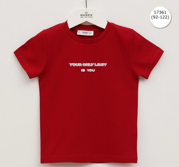 Футболка Для Мальчика Wanex (2-3-4-5-6-7лет) 